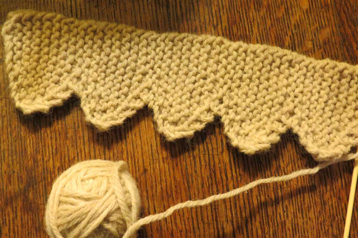 Free knitted lace border patterns