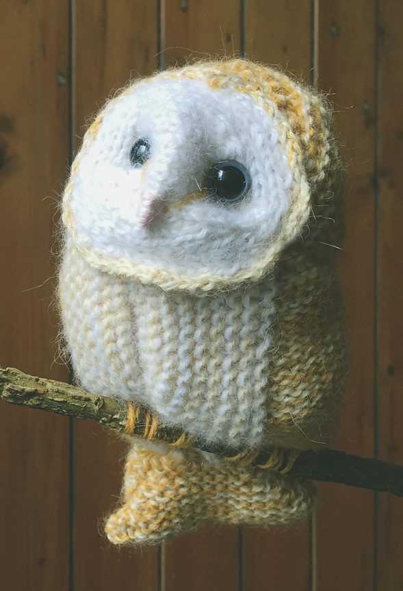 Tiny owl knitting pattern free