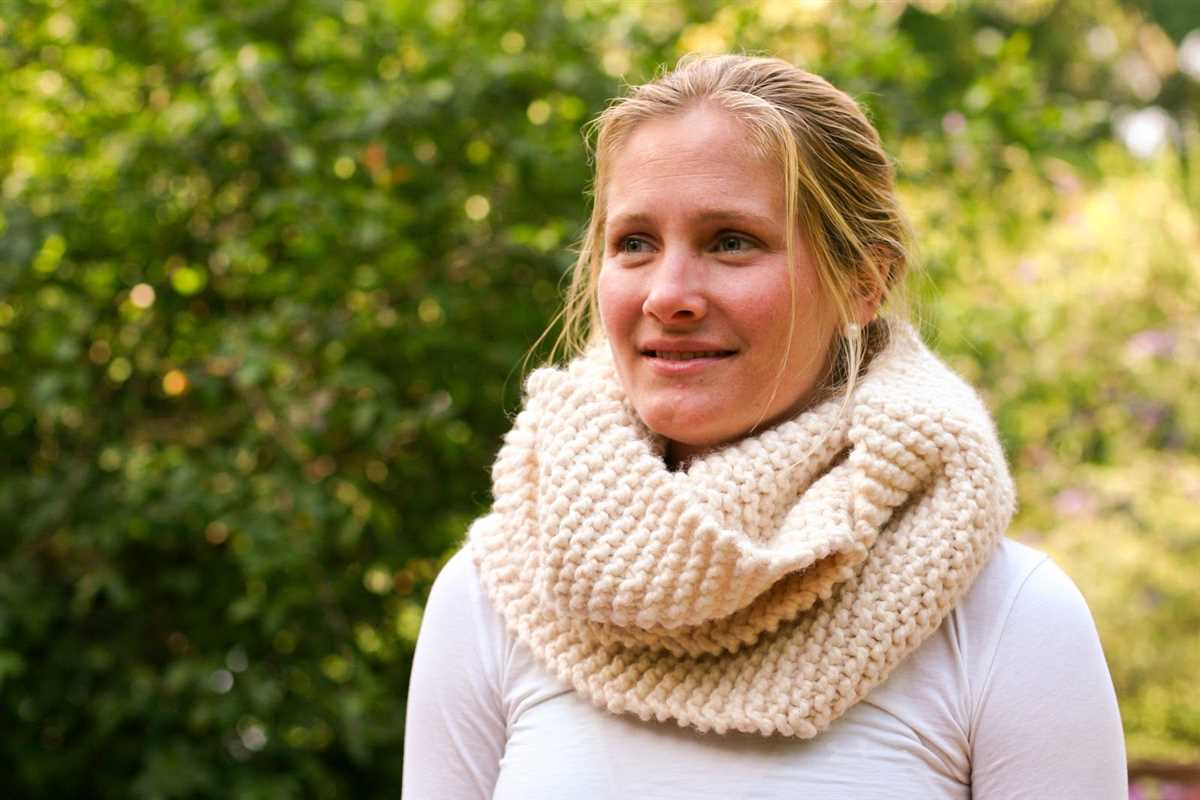 Easy cowl knitting pattern free