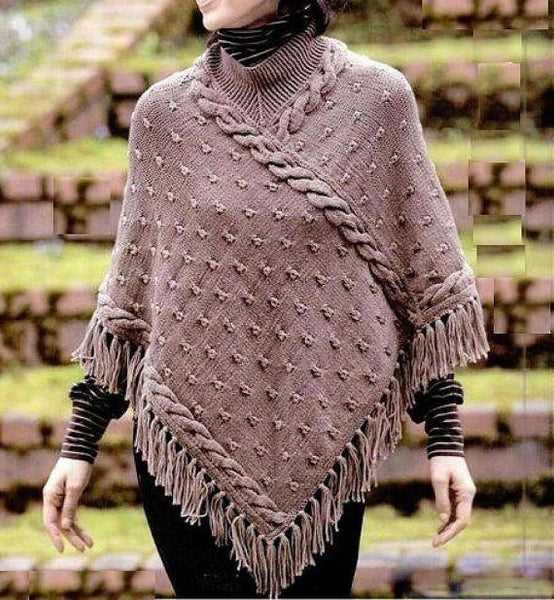 Knitting poncho patterns