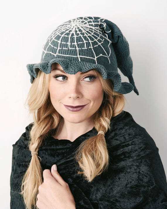 Knitted witch hat pattern free