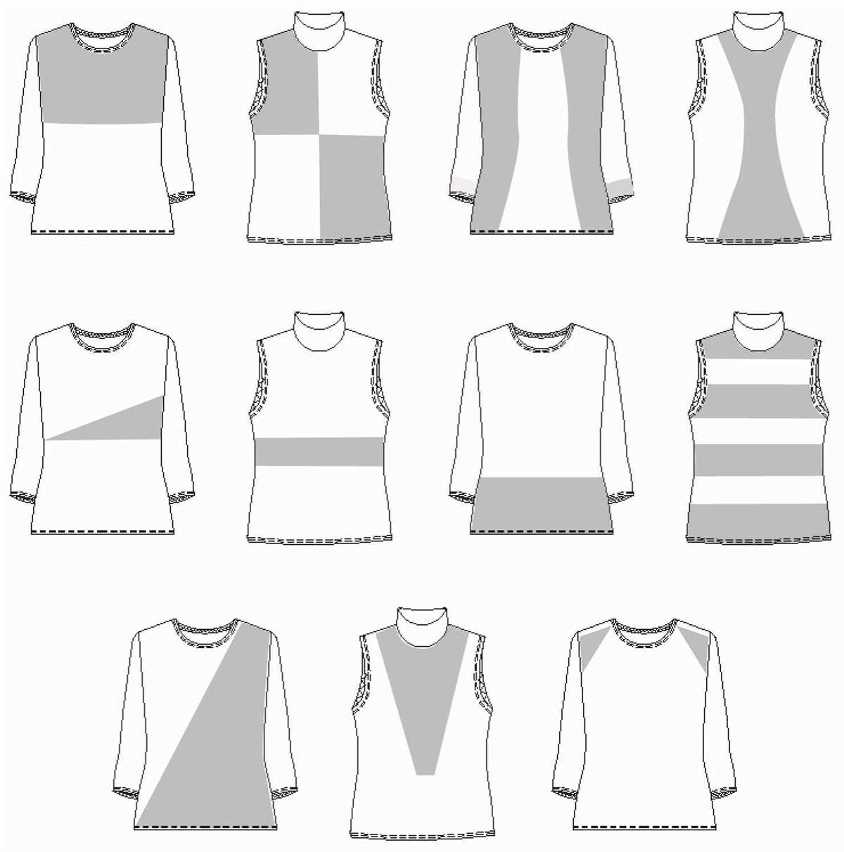 Stretch knit dress sewing patterns