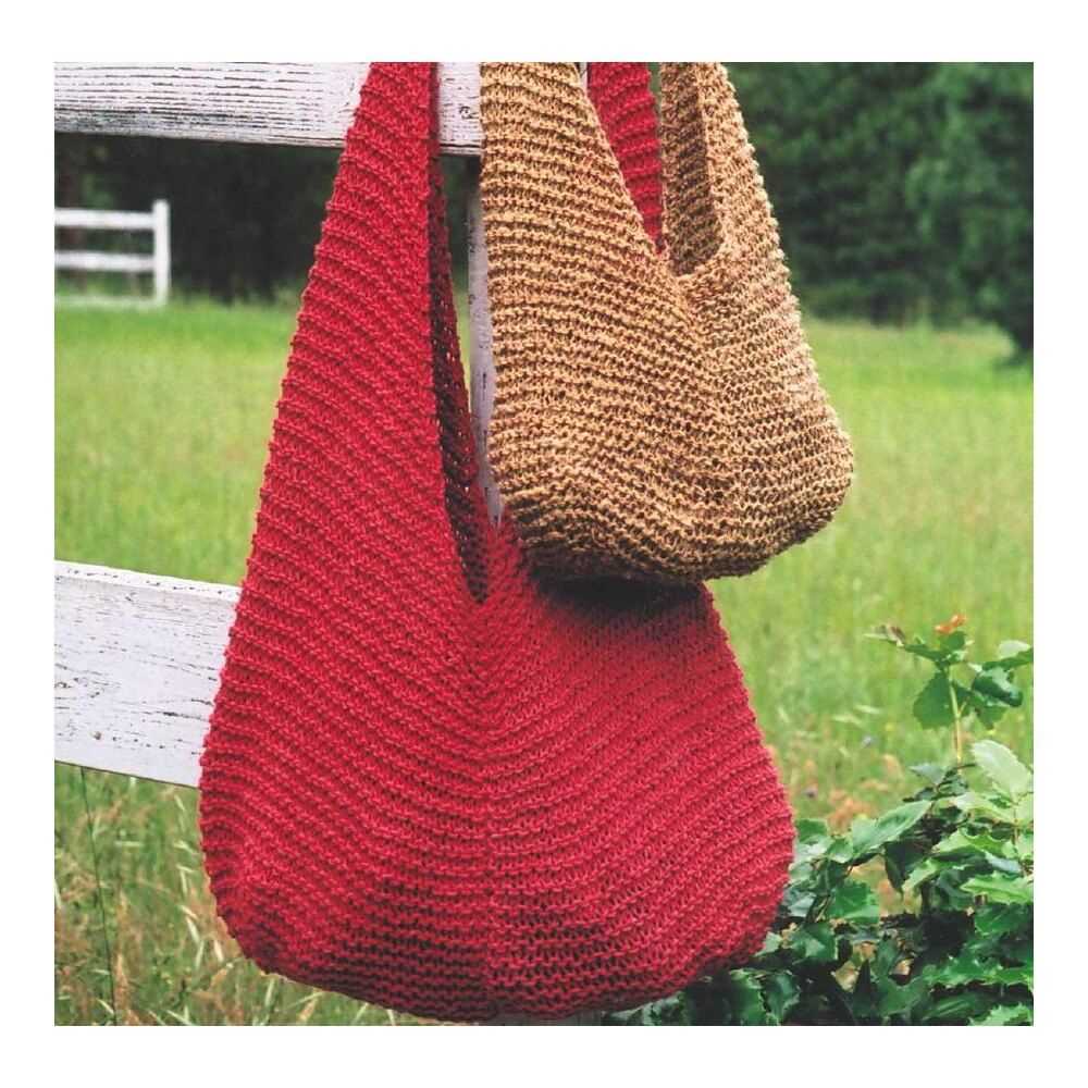 Shoulder bag knitting pattern