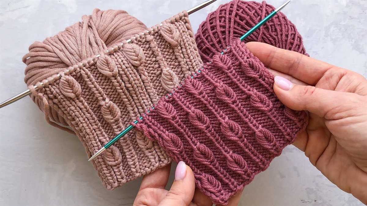 Cable knitting patterns for beginners