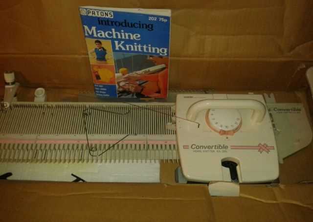 Convert hand knitting pattern to machine knitting