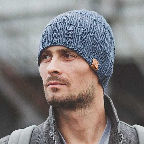 Men's slouchy beanie knitting pattern free