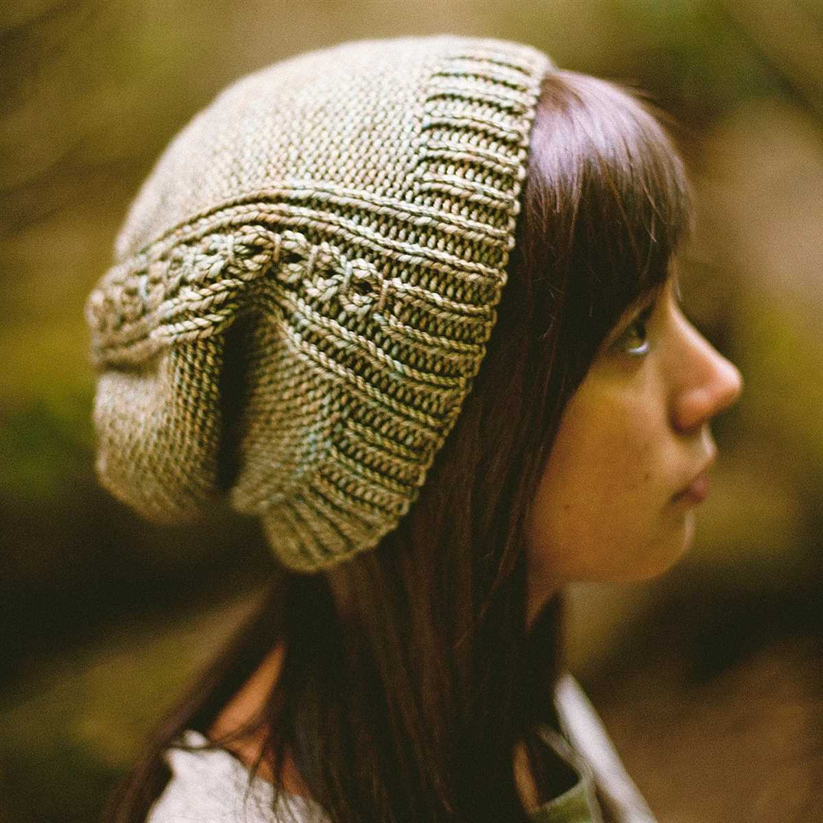 Icelandic hat knitting pattern