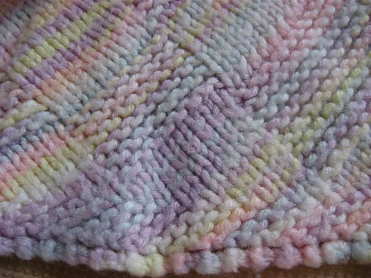 Baby blanket patterns knit