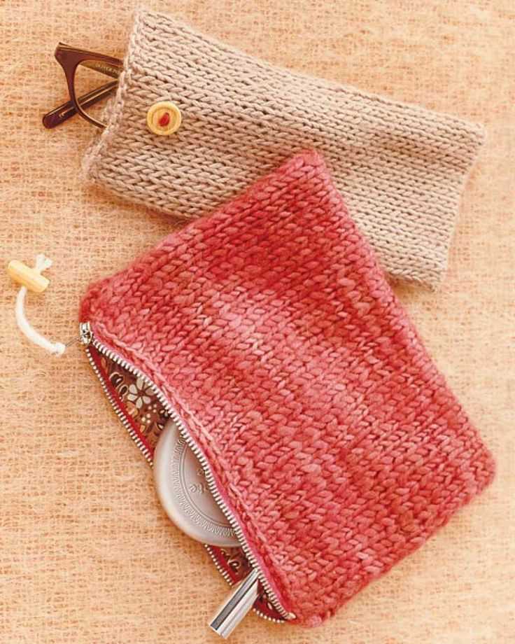 Small knitted purse patterns