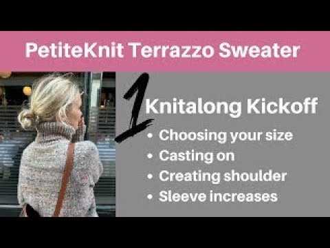 How to choose size in knitting pattern