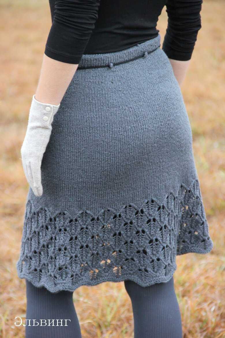 Maxi skirt knitting pattern