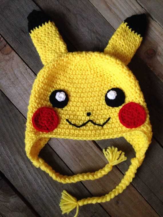 Pokemon hat knitting pattern