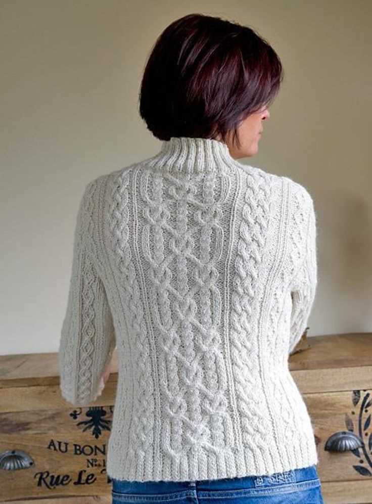 Aran knit sweater patterns free