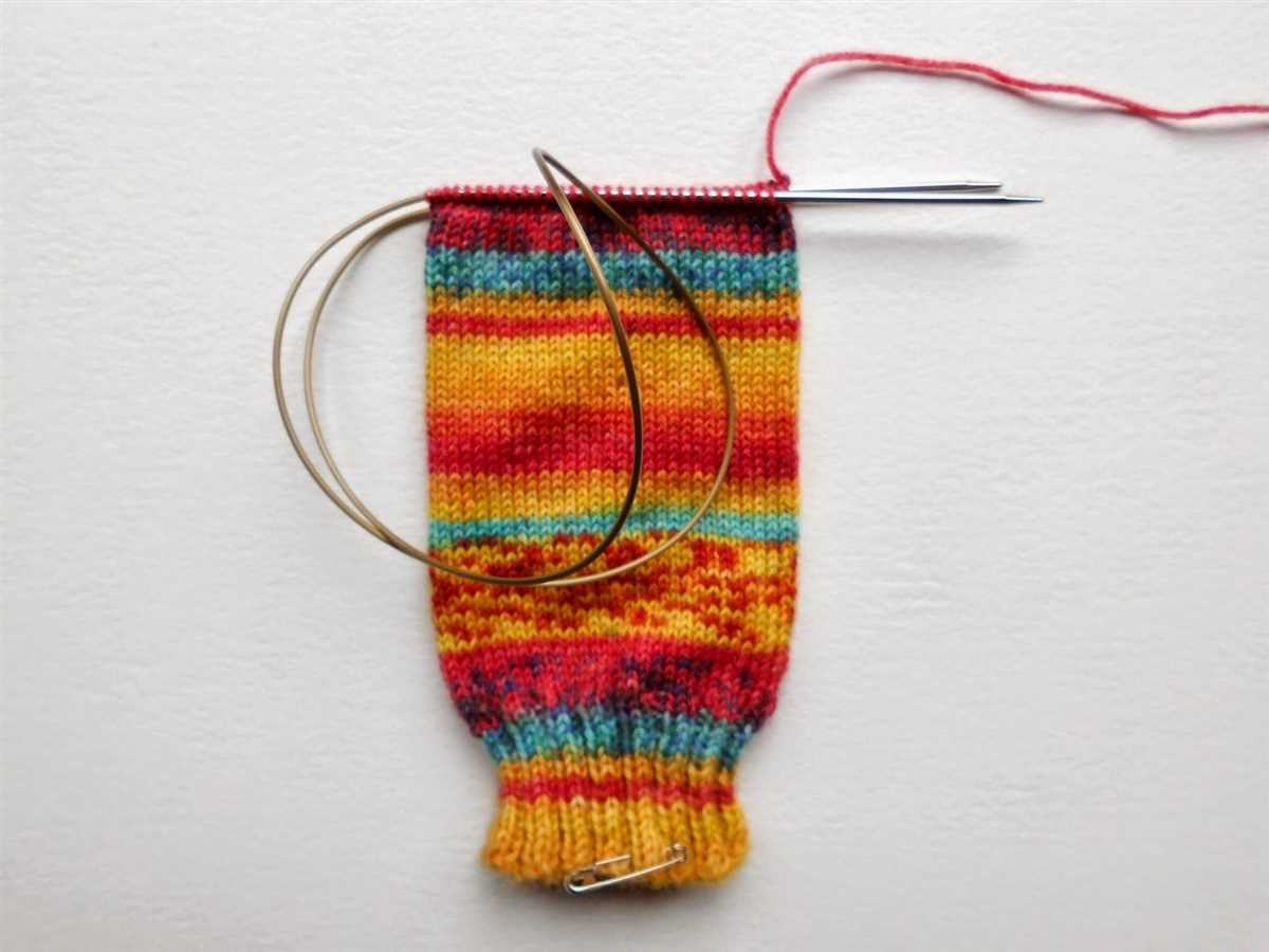 Knitting sock patterns circular needles free