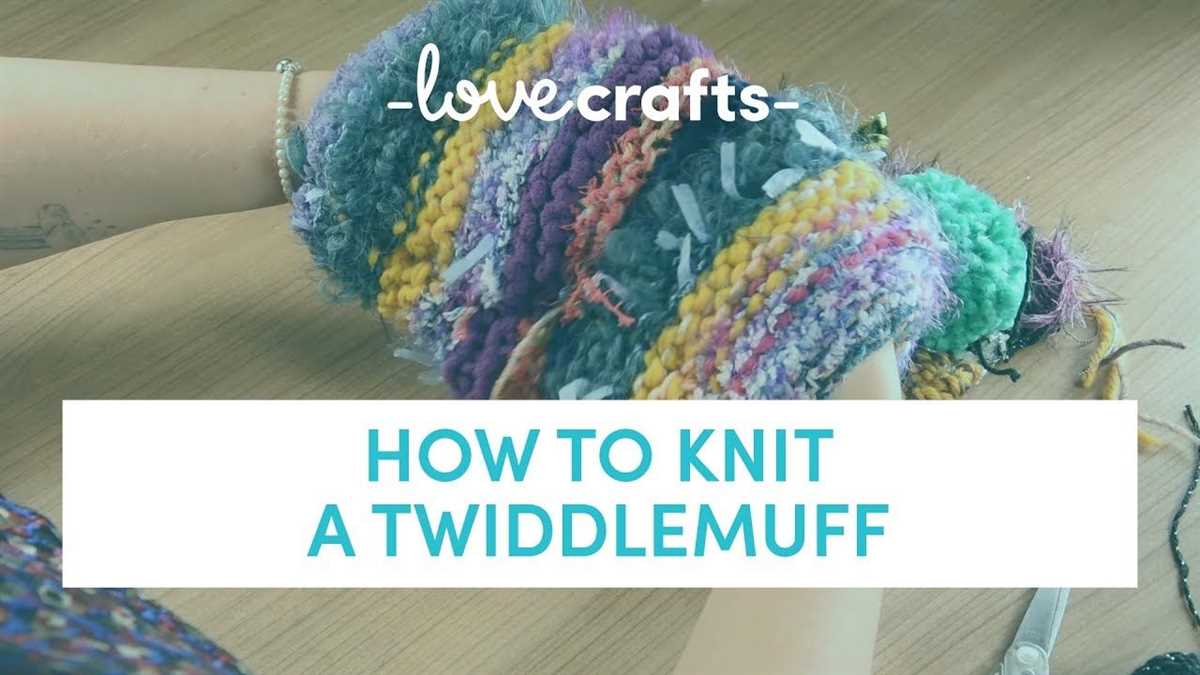 Twiddle muff knitting pattern free