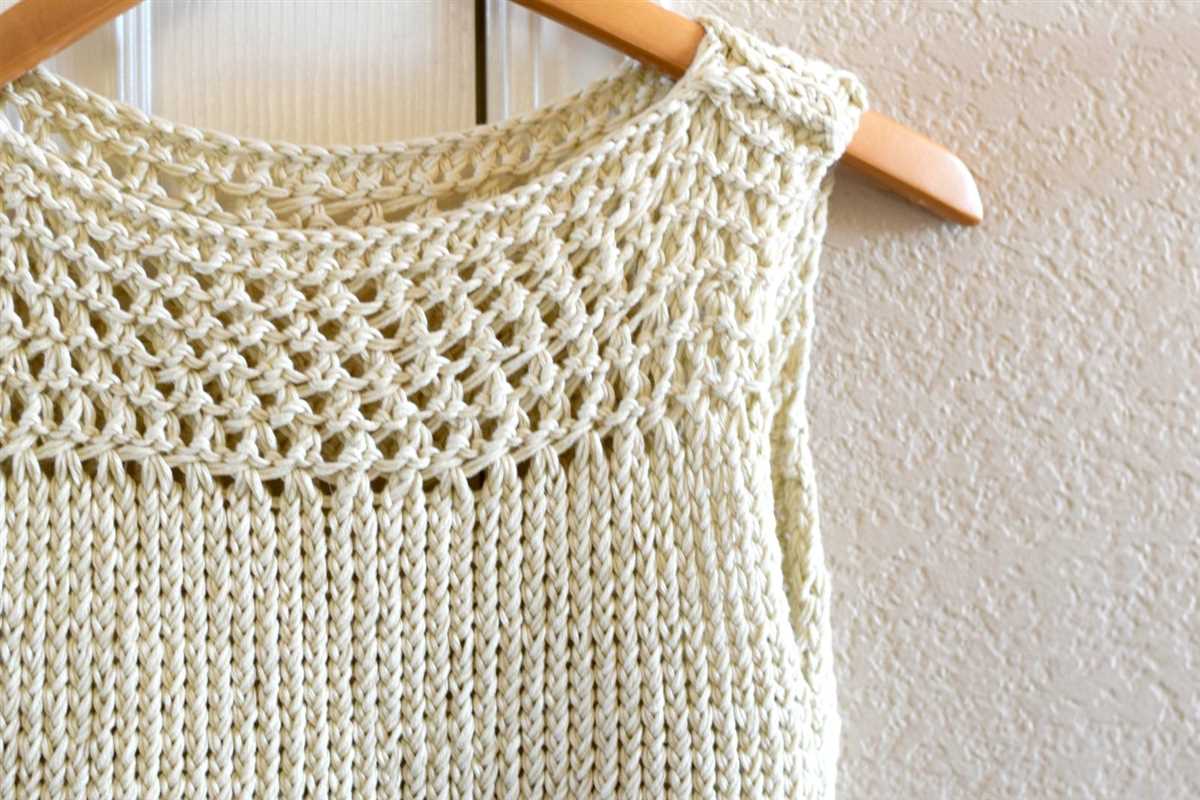 Free knitting top patterns