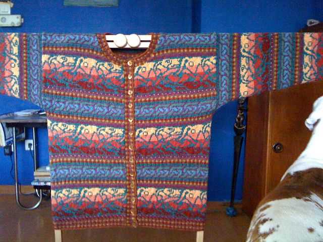 Free fair isle cardigan knitting patterns