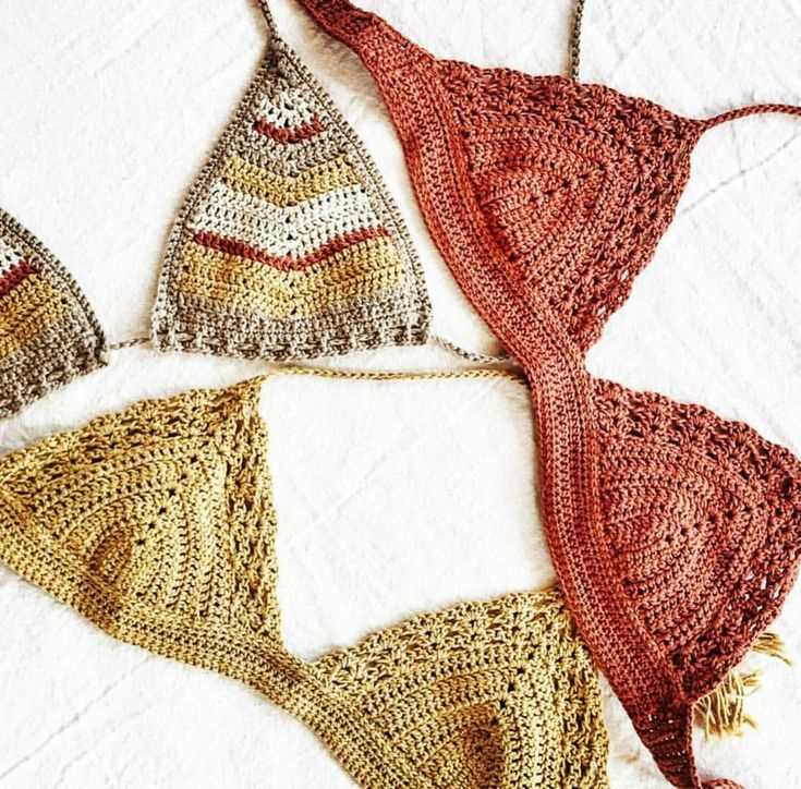 Knitted bikini pattern