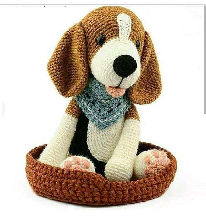 Knitted dog scarf pattern free