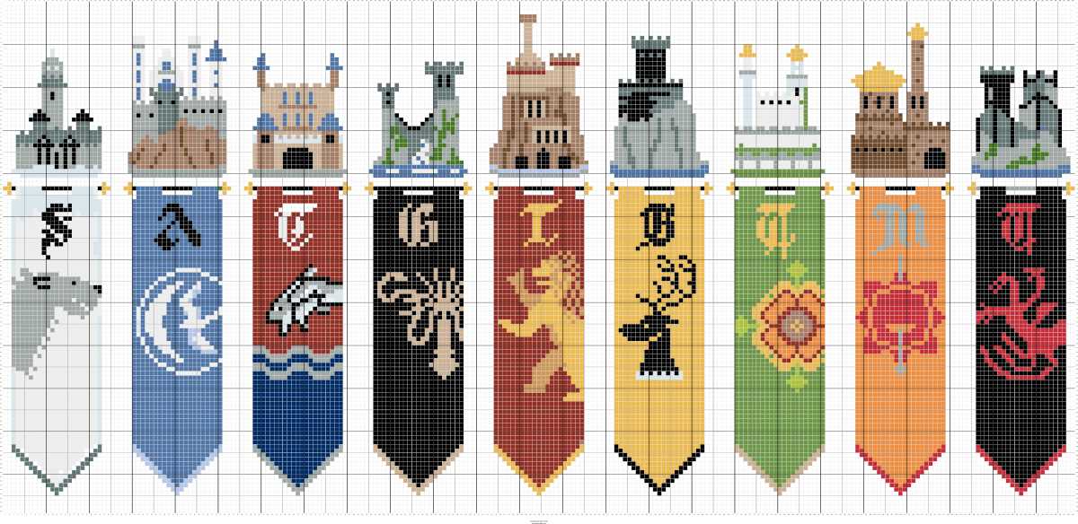 Harry potter bookmark knitting pattern