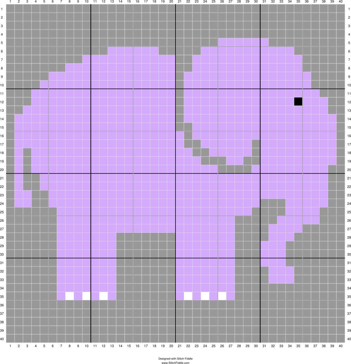 Elephant blanket knitting pattern