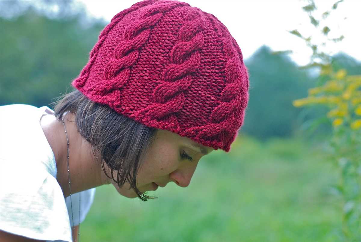 Easy knit hats free patterns