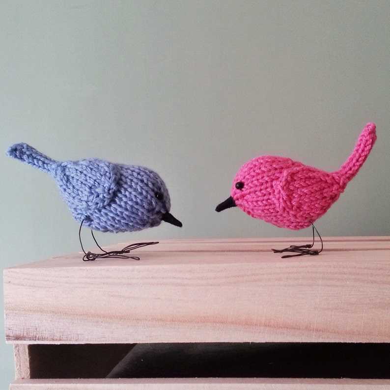 Bluebird of happiness knitting pattern