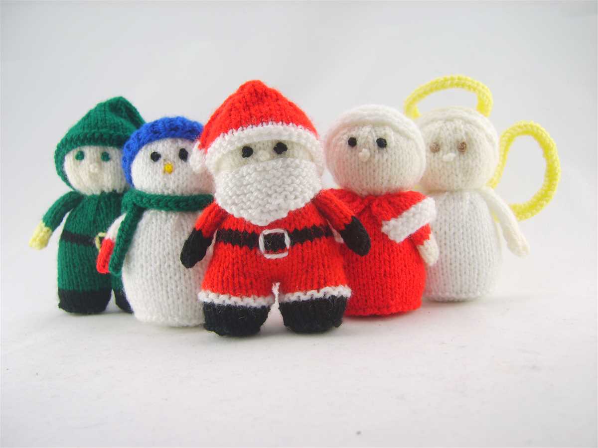 Knitting pattern for christmas angel