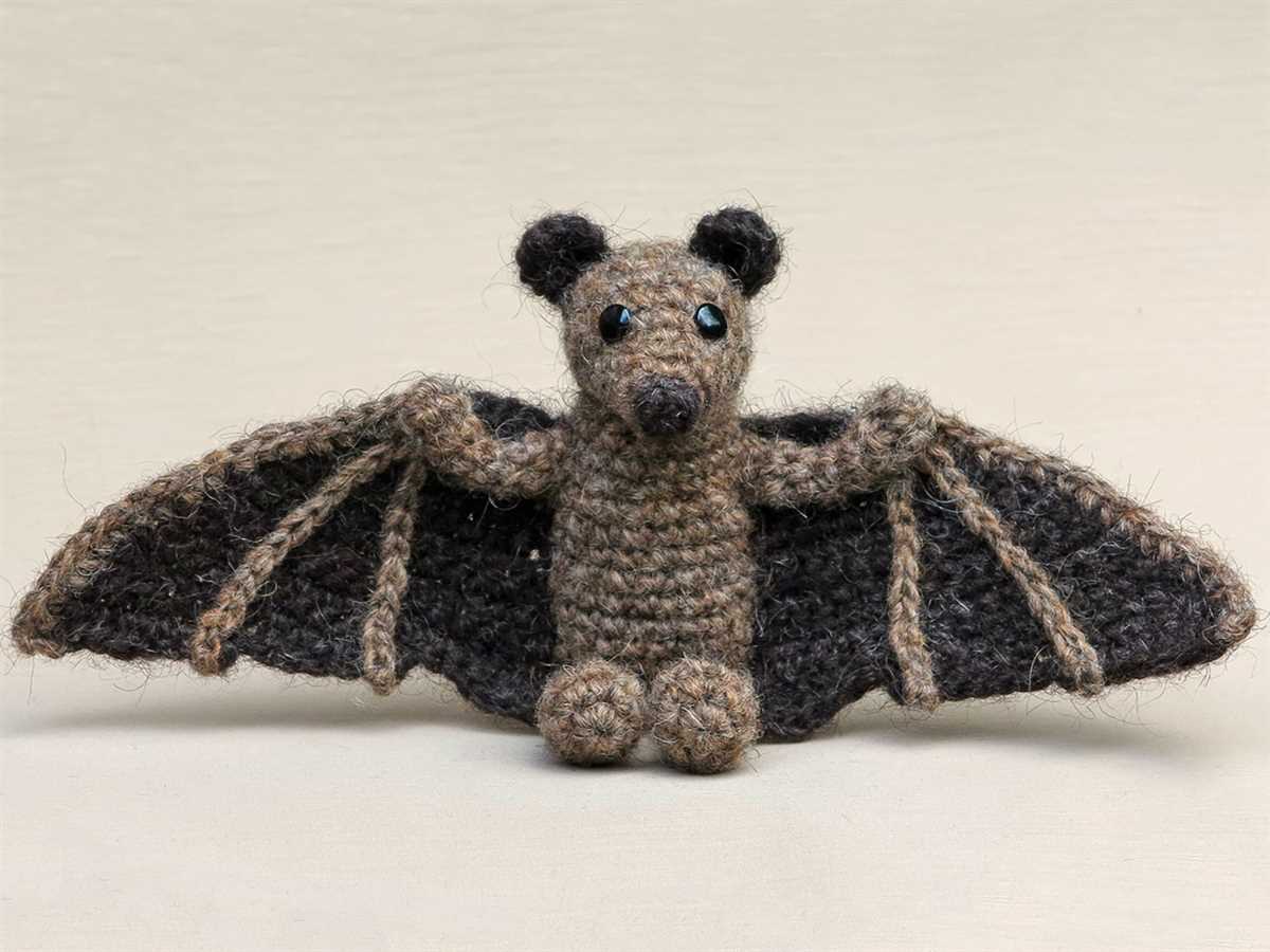 Bat toy knitting pattern