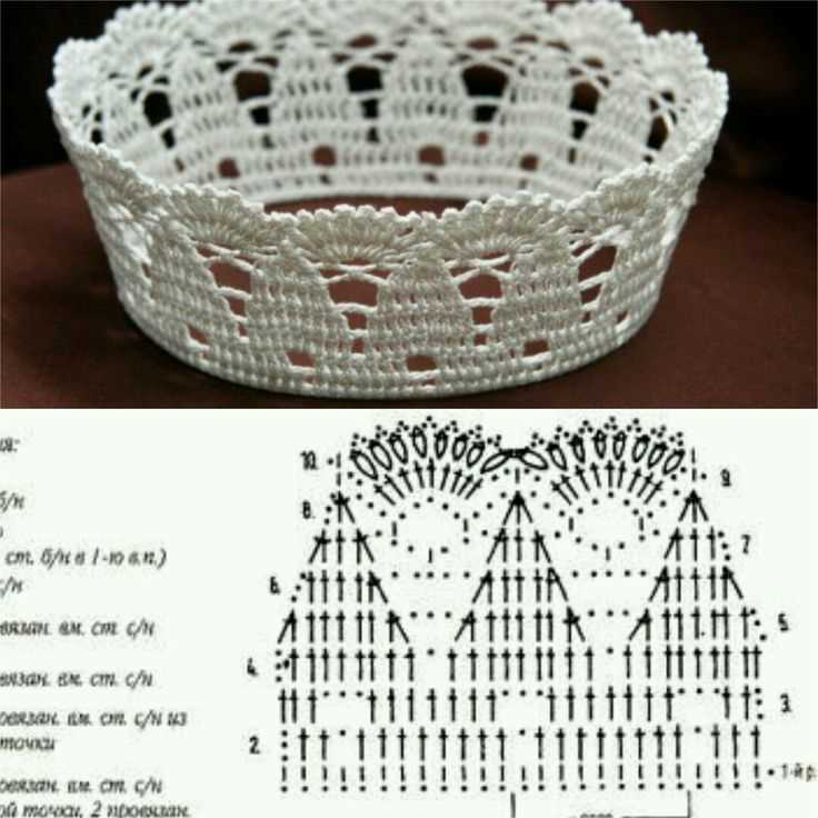 Knit tiara pattern