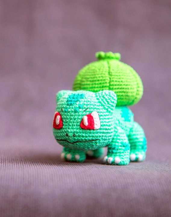 Bulbasaur knitting pattern