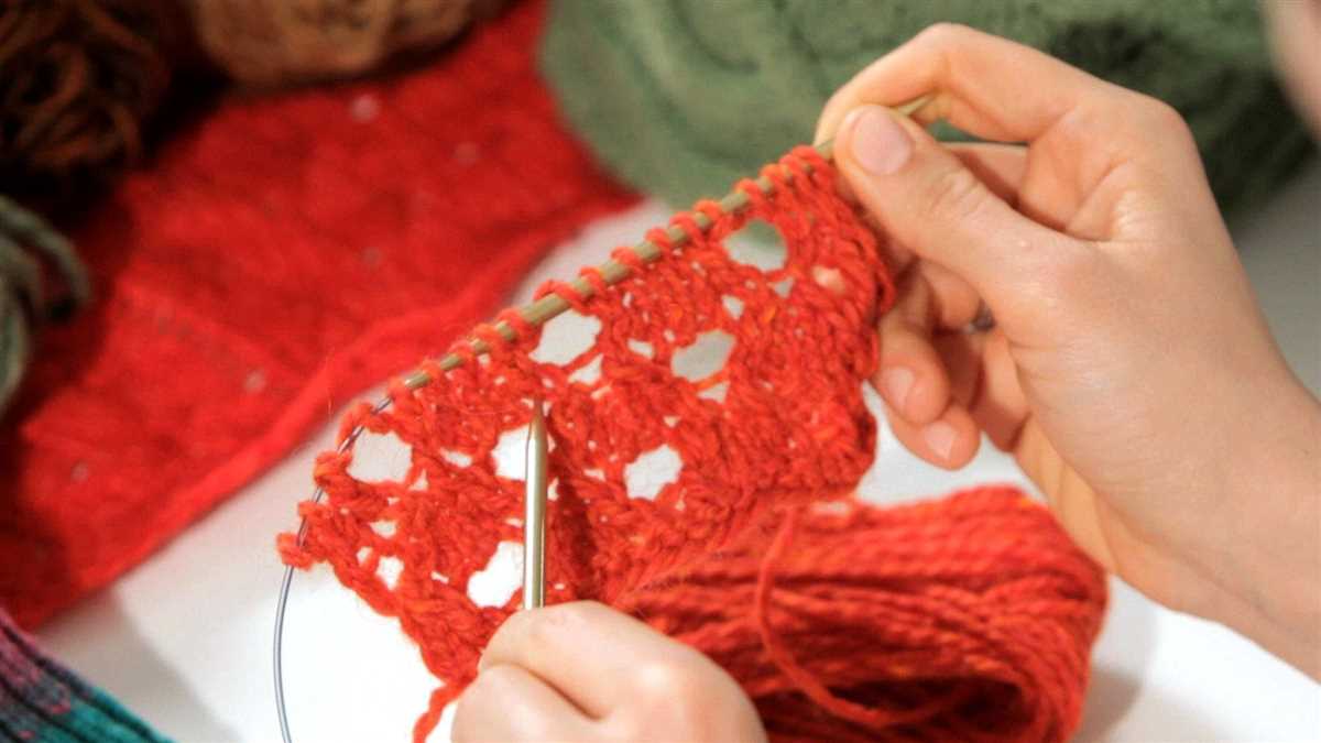 How to do knitting patterns