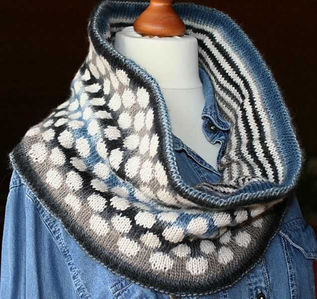 One skein scarf knitting pattern