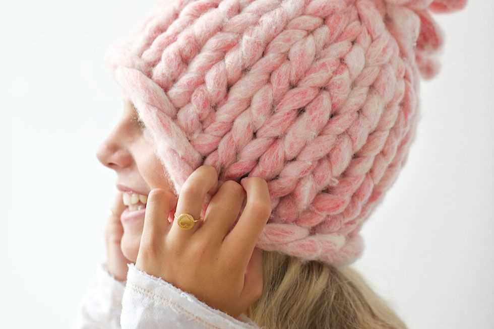 Knitting patterns for thick yarn