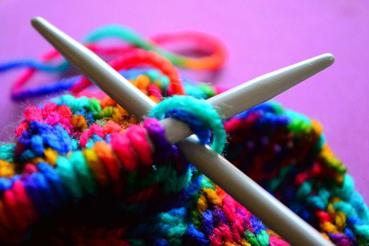 25mm knitting needles pattern