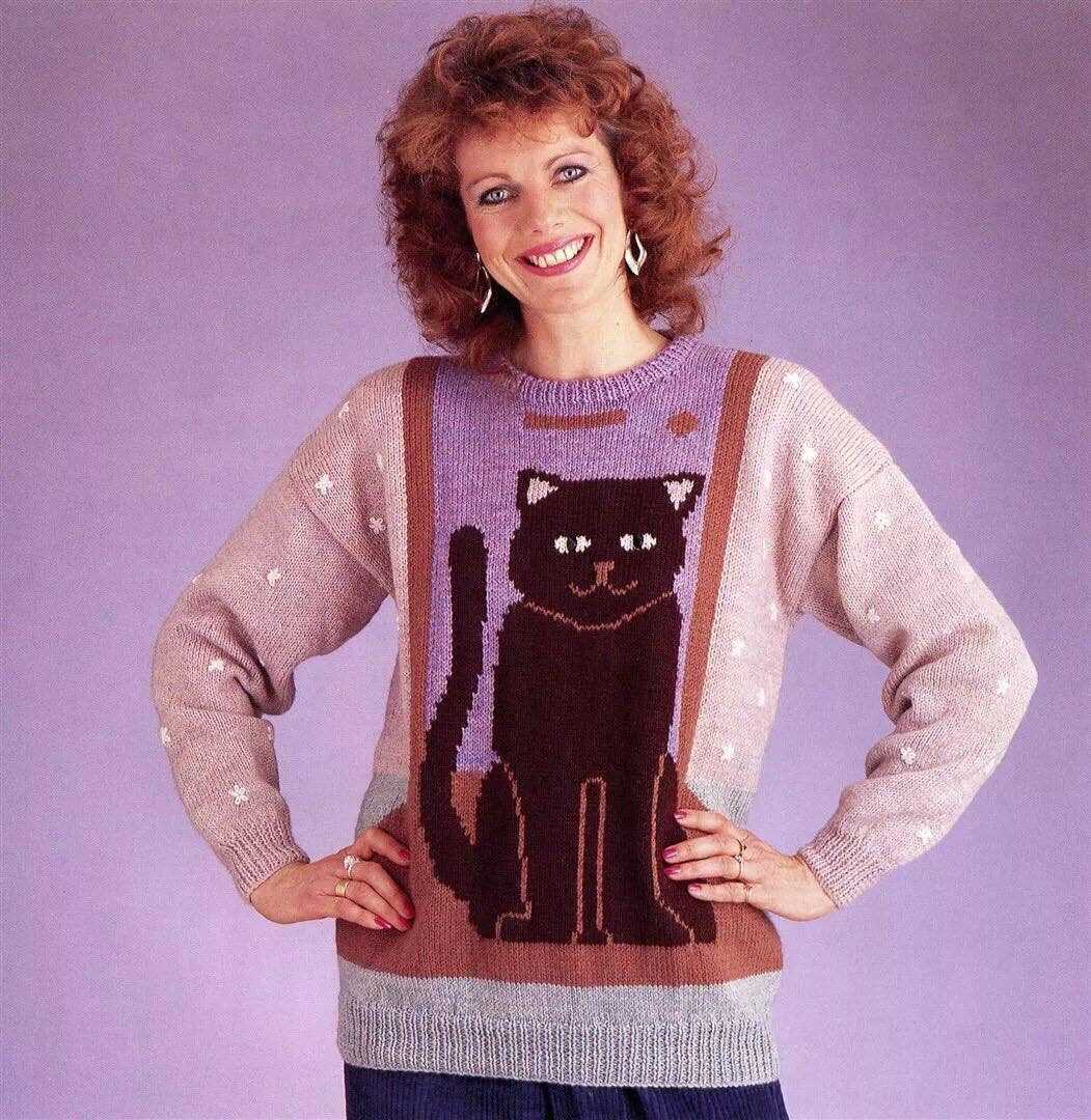 90s sweater knitting pattern