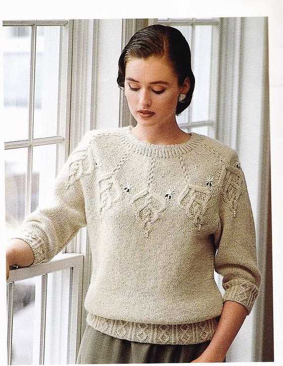 90s sweater knitting pattern