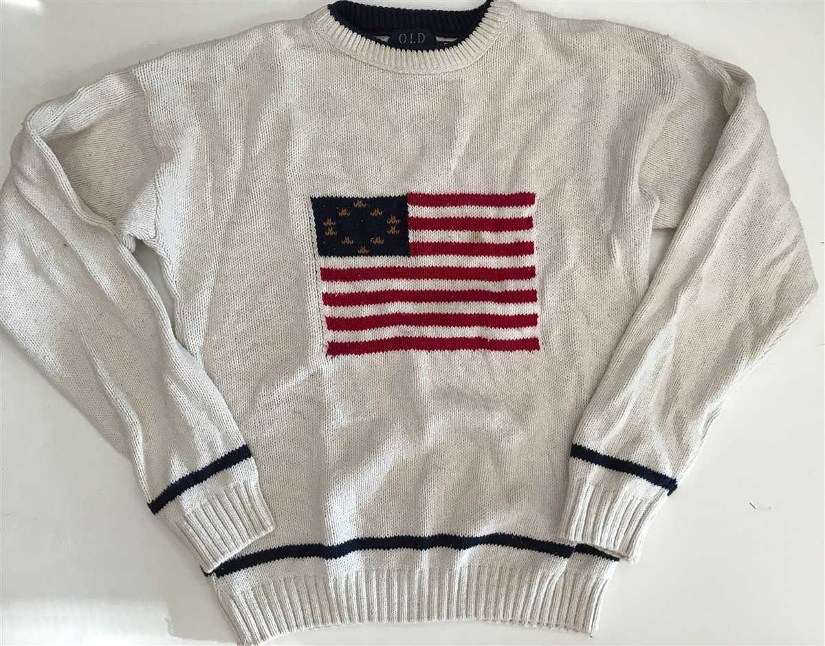 American flag sweater knitting pattern