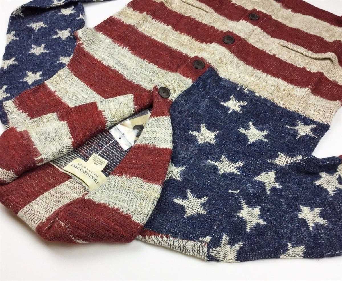 American flag sweater knitting pattern