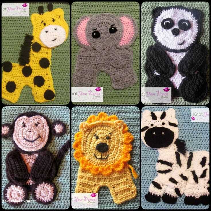 Animal blanket knitting pattern