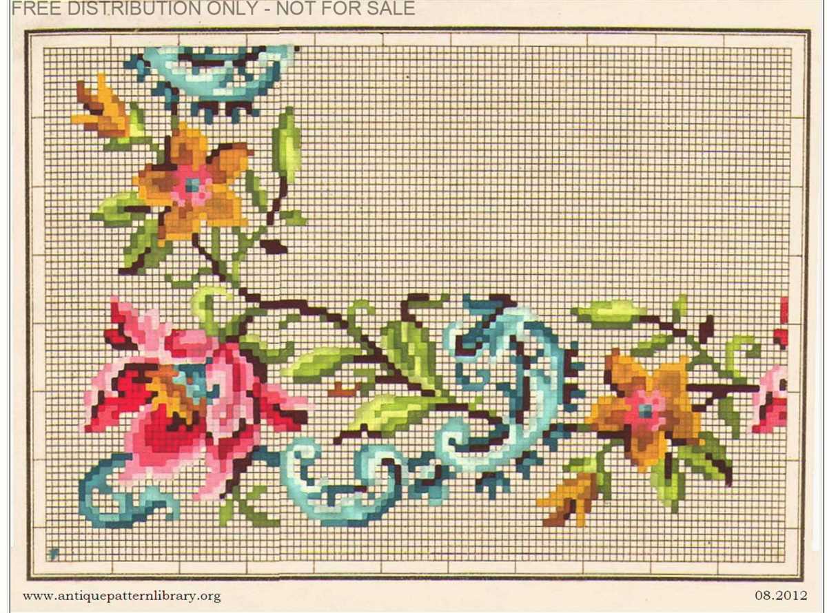 Antique pattern library knitting