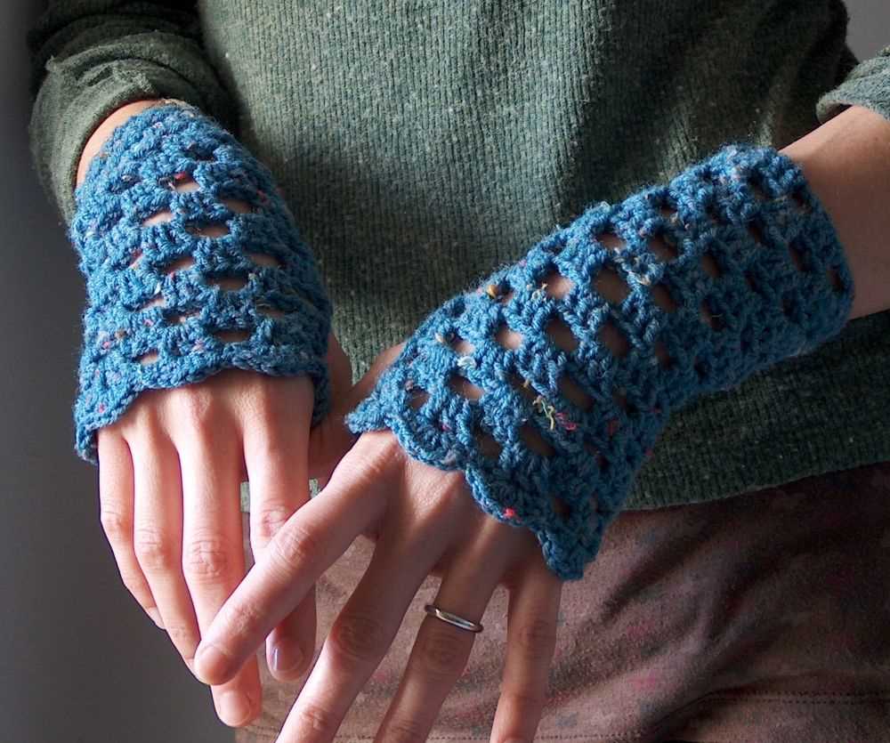 Arm warmers knitting pattern straight needles