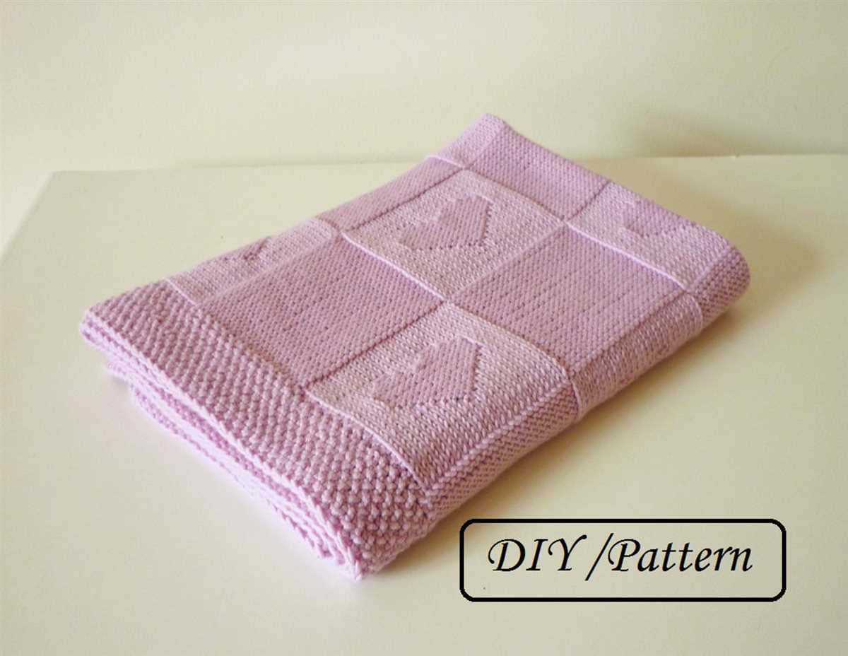 Baby blanket patterns knit