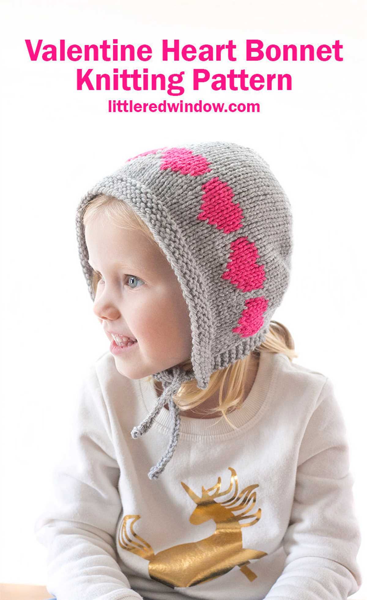 Baby bonnet knitting pattern