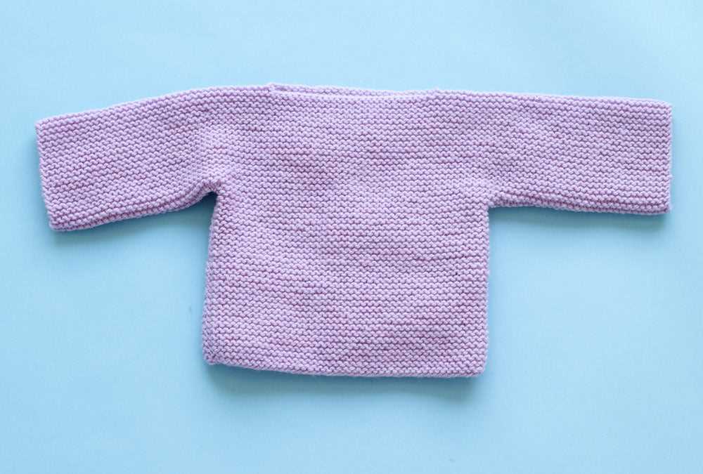 Baby sweater pattern knitting