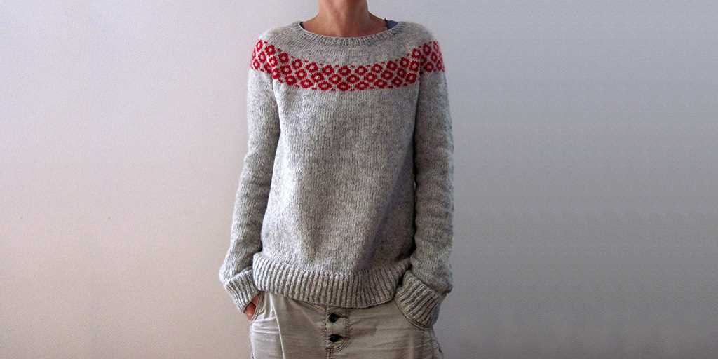 Ballerina sweater knitting pattern