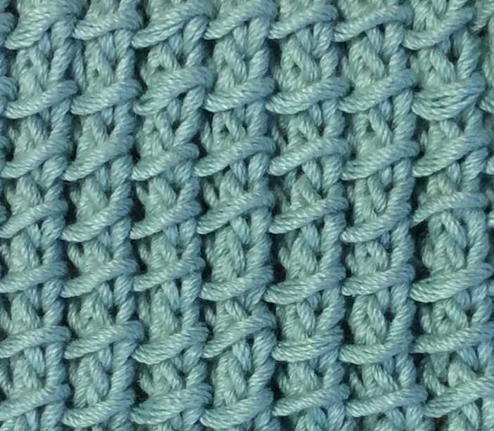 Bamboo stitch knitting pattern