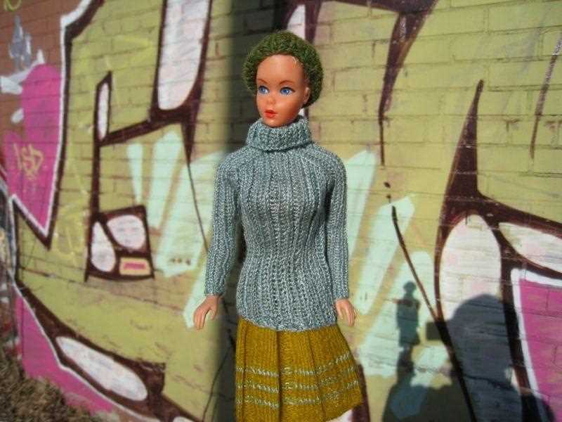 Barbie knitted sweater pattern