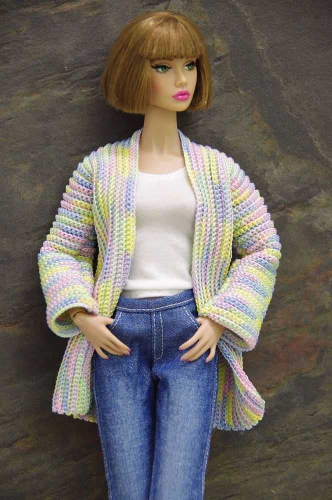 Barbie knitted sweater pattern