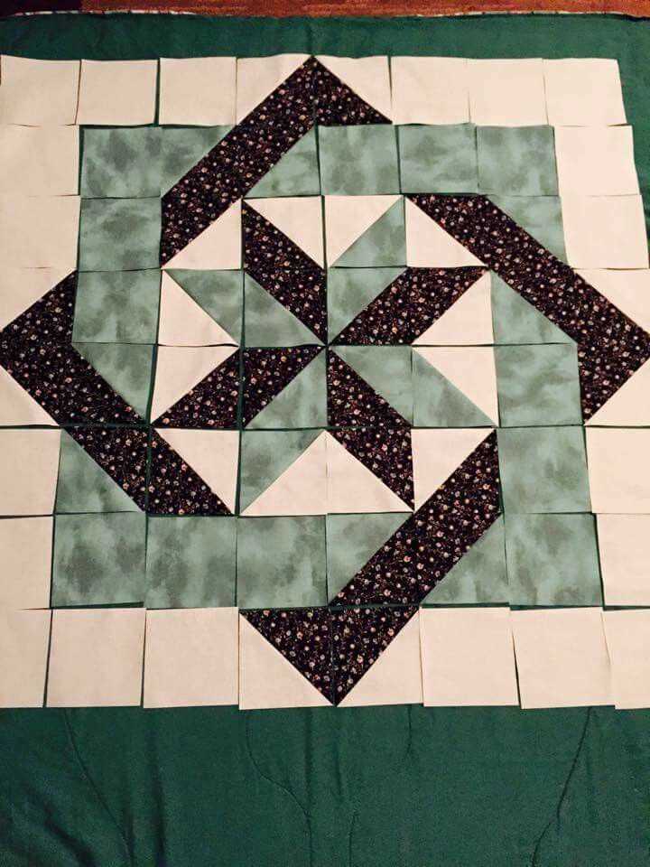 Barn raising quilt knitting pattern free